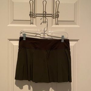 Army Green Lululemon Skirt